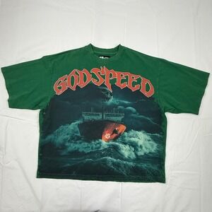 Godspeed Rarity Collection MMXXIV Green Graphic T-Shirt Limited 440/444 Mens M